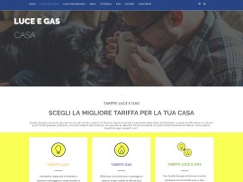 Progettazione Landing Page Tariffe Luce e Gas Privati Eneide Energia